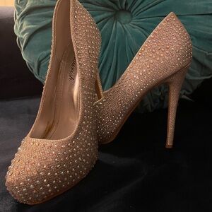 Sparkling Rhinestone Stiletto Heels